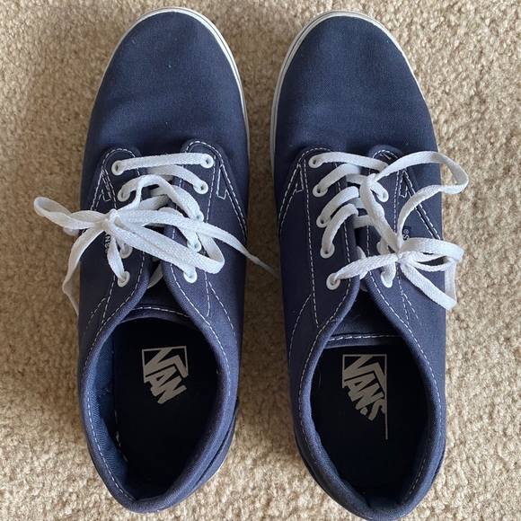 Vans Shoes - VANS Women’s Navy Canvas Sneakers